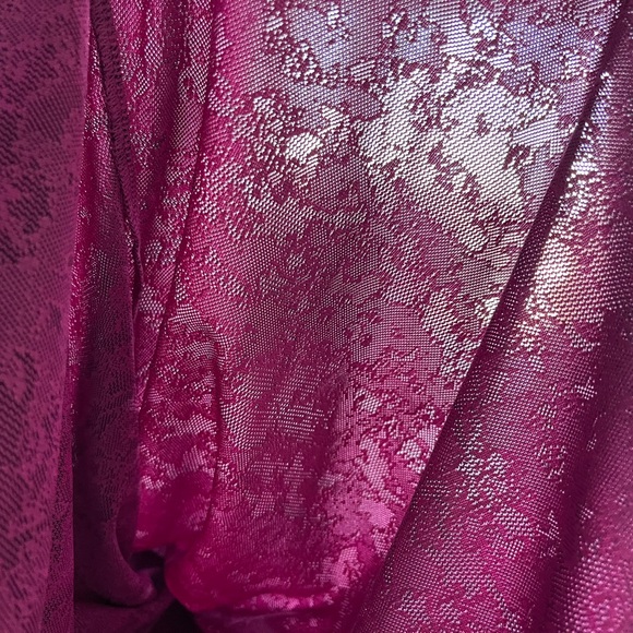 Adidas Golf Top - Fuchsia Color & Sheer - Size Large - Picture 11 of 11